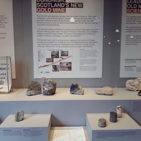 Scotgold Display at Huntarian Museum